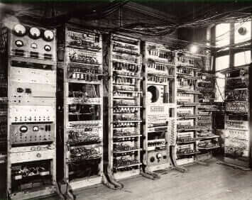 He had a hardware random number generated included in the design of the Mark I at Manchester University in 1949.