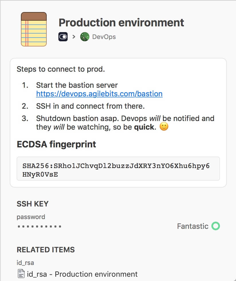 Secure Markdown Notes